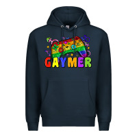 Navy Gaymer Premium Hoodie - Zillion Design Studio
