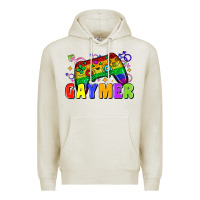 Oatmeal Heather Gaymer Premium Hoodie - Zillion Design Studio
