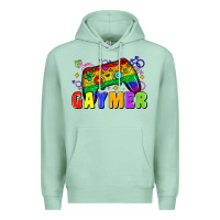 Seafoam Gaymer Premium Hoodie - Zillion Design Studio