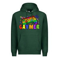 Sports Green Gaymer Premium Hoodie - Zillion Design Studio