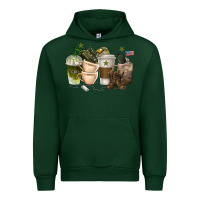 Forest Green coffee cups army Urban Hoodie - texasbilliewilder