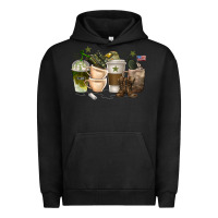 Pigment Black coffee cups army Urban Hoodie - texasbilliewilder