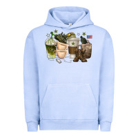Pigment Grape Ice coffee cups army Urban Hoodie - texasbilliewilder