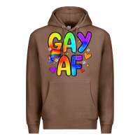 Chestnut gay af Premium Hoodie - Zillion Design Studio