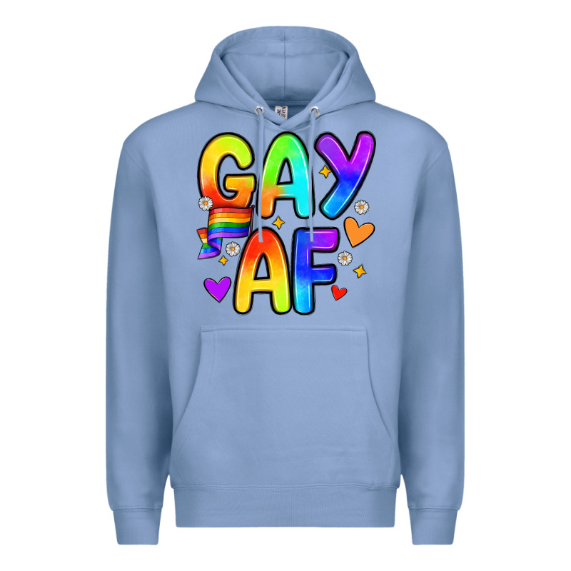 Gay Af Premium Hoodie by Zillion Design Studio | Teevron