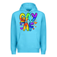 Ocean Blue gay af Premium Hoodie - Zillion Design Studio