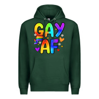 Sports Green gay af Premium Hoodie - Zillion Design Studio