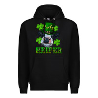 Black lucky heifer Premium Hoodie - RanaPortraitStore