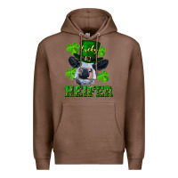 Chestnut lucky heifer Premium Hoodie - RanaPortraitStore