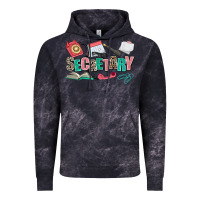 Cloud Black secretary Vintage Hoodie - AdoDesignShop