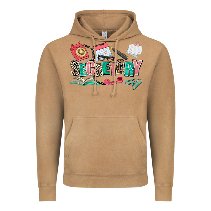 Secretary Vintage Hoodie by AdoDesignShop | Teevron