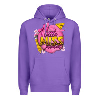 Purple little miss preschool Premium Hoodie - texasbilliewilder