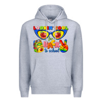 Heather Grey looking cool for back to school Premium Hoodie - texasbilliewilder
