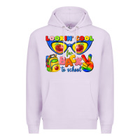 Lilac looking cool for back to school Premium Hoodie - texasbilliewilder