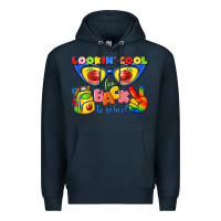 Navy looking cool for back to school Premium Hoodie - texasbilliewilder