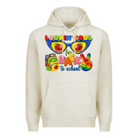 Oatmeal Heather looking cool for back to school Premium Hoodie - texasbilliewilder