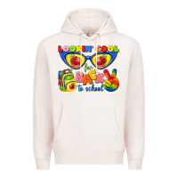 Pale Pink looking cool for back to school Premium Hoodie - texasbilliewilder