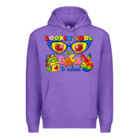 Purple looking cool for back to school Premium Hoodie - texasbilliewilder