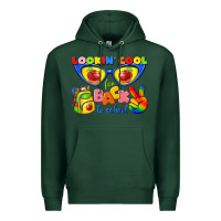 Sports Green looking cool for back to school Premium Hoodie - texasbilliewilder