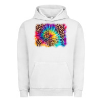 Pigment Lunar Rock leopard tie dye background Urban Hoodie - Zillion Design Studio