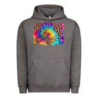 Pigment Tornado leopard tie dye background Urban Hoodie - Zillion Design Studio