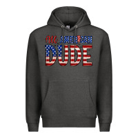 Charcoal Heather all american dude Premium Hoodie - Zillion Design Studio