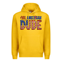 Lemon all american dude Premium Hoodie - Zillion Design Studio