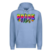 Colony Blue pride vibes Premium Hoodie - Zillion Design Studio