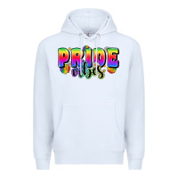 White pride vibes Premium Hoodie - Zillion Design Studio