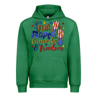 Emerald flip flops fireworks and freedom Urban Hoodie - texasbilliewilder