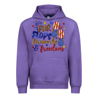 Tulip flip flops fireworks and freedom Urban Hoodie - texasbilliewilder