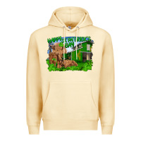 Pina Colada happy st. patrick's day cattle and calfs Premium Hoodie - RanaPortraitStore