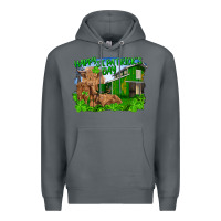 Rock happy st. patrick's day cattle and calfs Premium Hoodie - RanaPortraitStore