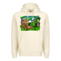 Sandshell happy st. patrick's day cattle and calfs Premium Hoodie - RanaPortraitStore