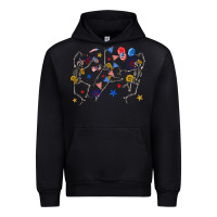 Black fourth of july dancing skeleton Urban Hoodie - texasbilliewilder