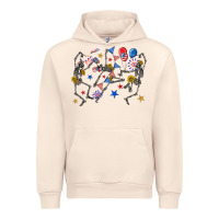 Sandshell fourth of july dancing skeleton Urban Hoodie - texasbilliewilder