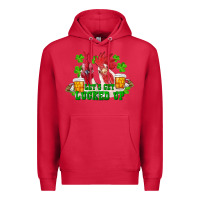 Cardinal st. patrick's day roosters let's get lucked up Premium Hoodie - RanaPortraitStore