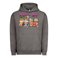 Pigment Tornado sugar and spice pink gingerbread coffee cups Urban Hoodie - Zillion Design Studio