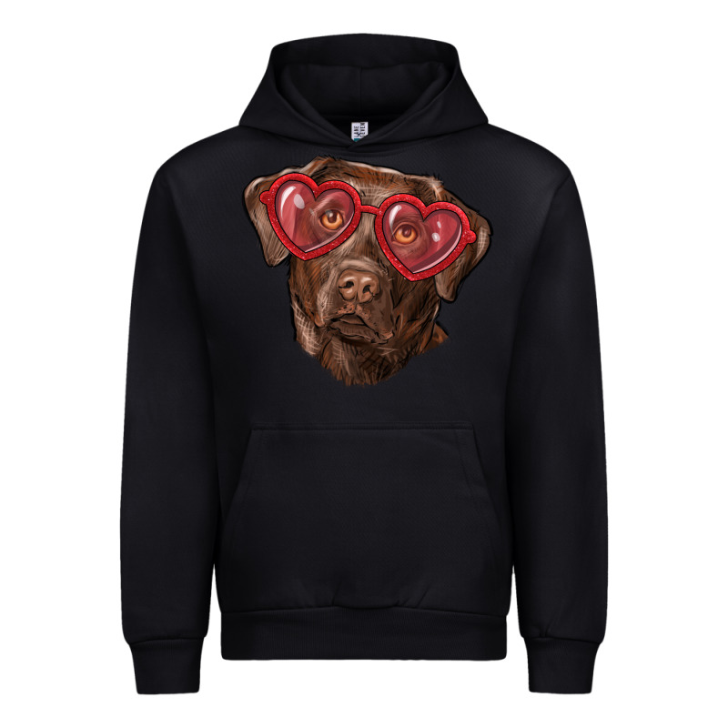 Labrador Retriever With Love Glass Urban Hoodie by RanaPortraitStore | Teevron