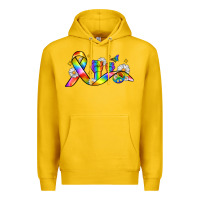 Lemon pride ribbon Premium Hoodie - Zillion Design Studio