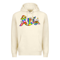 Sandshell pride ribbon Premium Hoodie - Zillion Design Studio