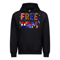 Black fourth of july freedom Urban Hoodie - texasbilliewilder