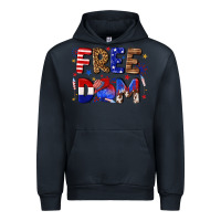 Navy fourth of july freedom Urban Hoodie - texasbilliewilder