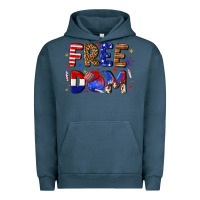 Pigment Midnight Navy fourth of july freedom Urban Hoodie - texasbilliewilder