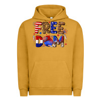 Pigment Peanut Butter fourth of july freedom Urban Hoodie - texasbilliewilder