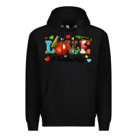 Black love teacher life Premium Hoodie - texasbilliewilder