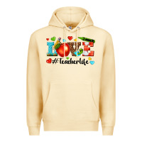 Pina Colada love teacher life Premium Hoodie - texasbilliewilder