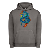 Pigment Tornado blue dragon Urban Hoodie - RanaPortraitStore