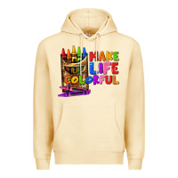 Pina Colada make life colorful Premium Hoodie - texasbilliewilder
