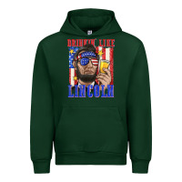 Foreset Green drinking like lincoln Urban Hoodie - texasbilliewilder